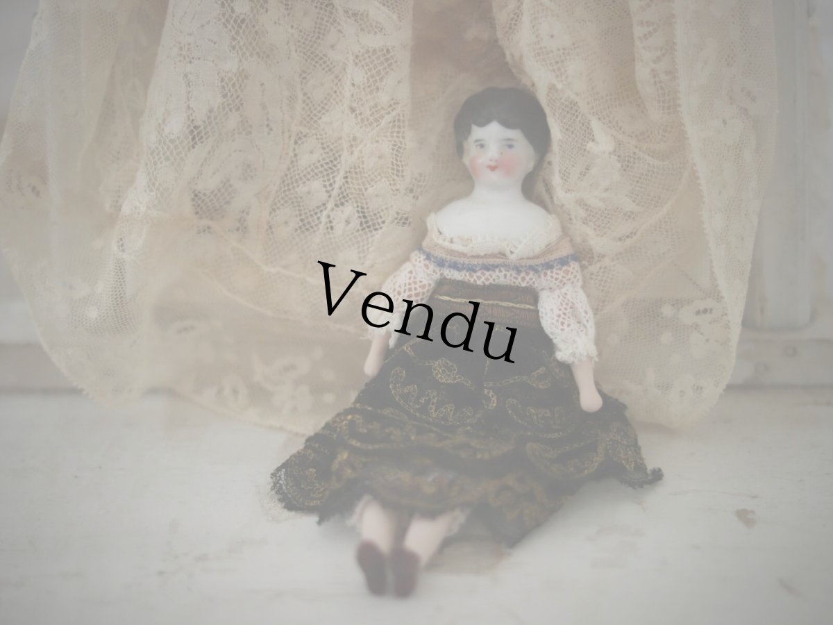 画像1: China Head Doll //6.5in (1)