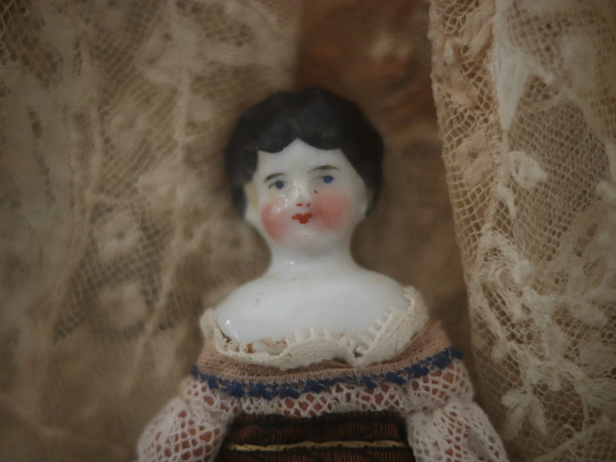 画像2: China Head Doll //6.5in (2)
