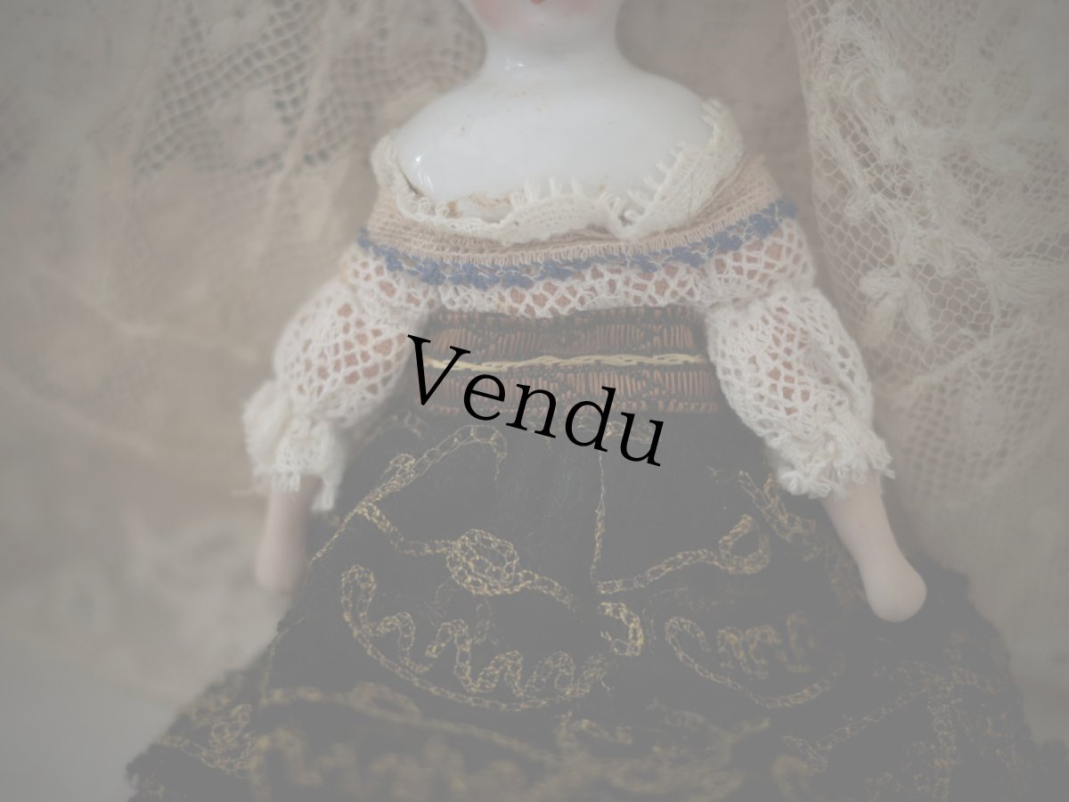 画像3: China Head Doll //6.5in (3)