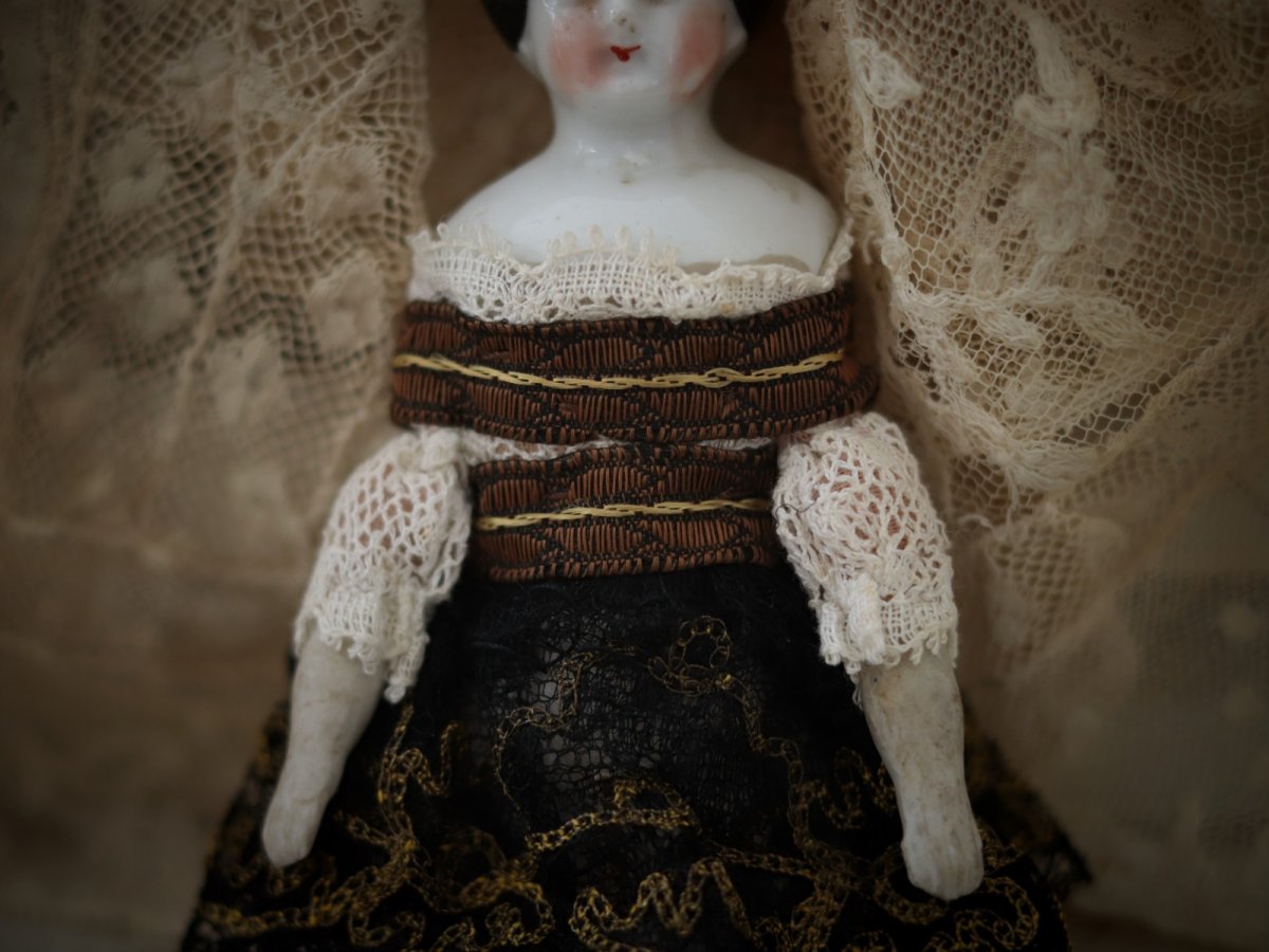 画像3: China Head Doll //6.7in (3)