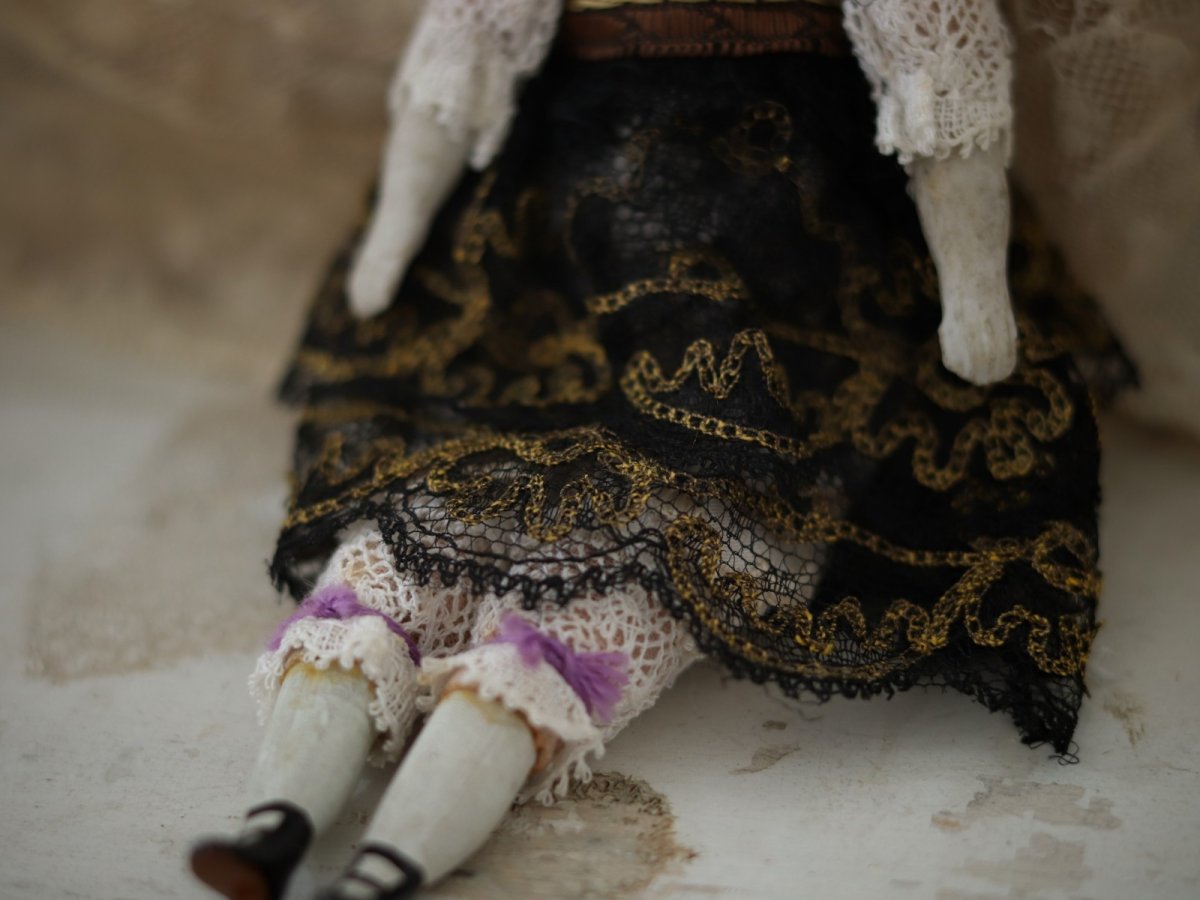 画像4: China Head Doll //6.7in (4)