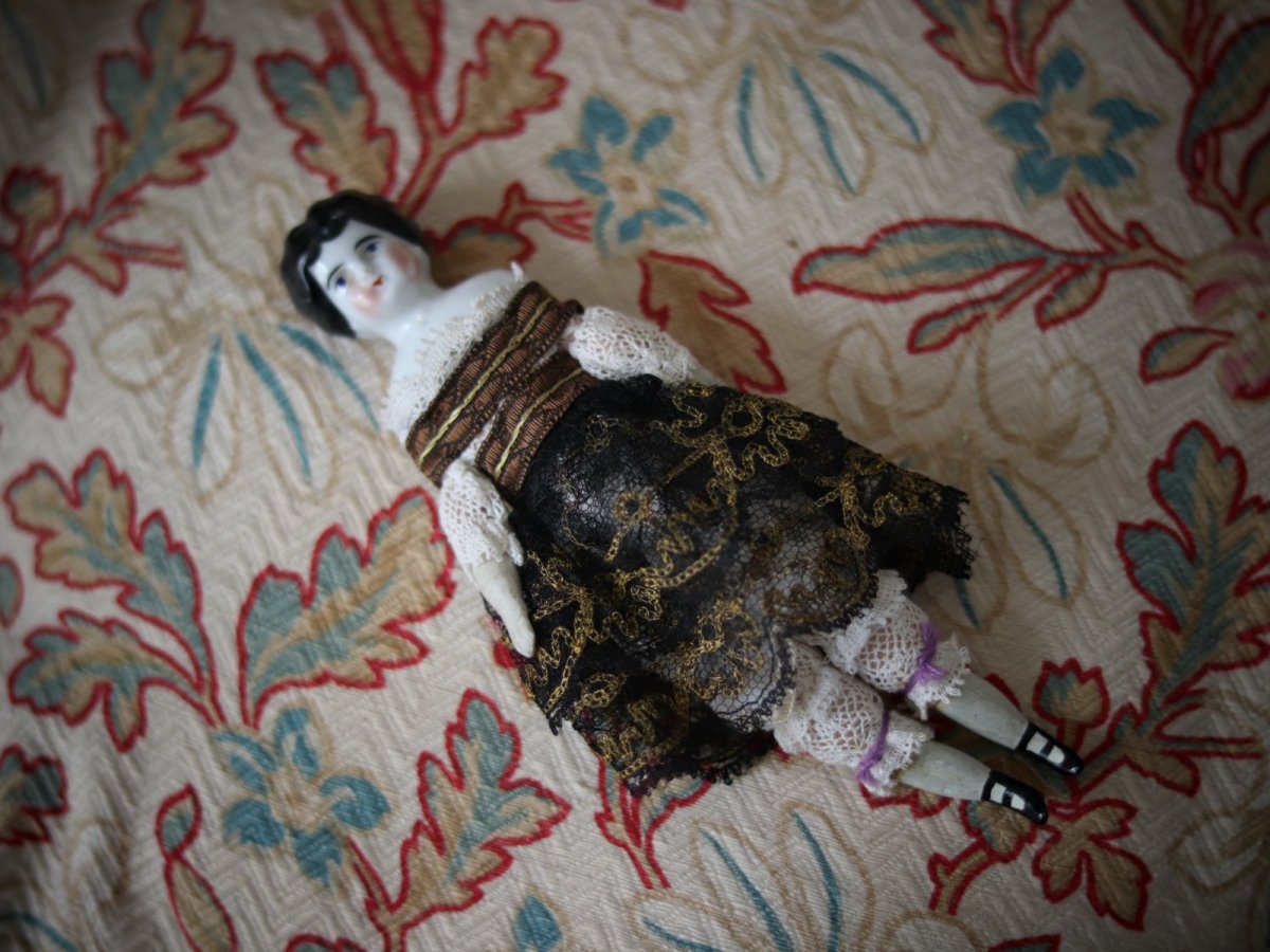 画像5: China Head Doll //6.7in (5)