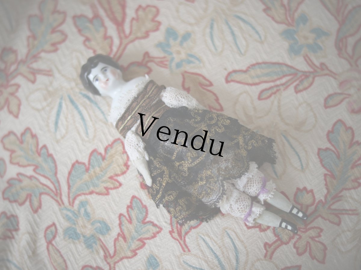 画像5: China Head Doll //6.7in (5)