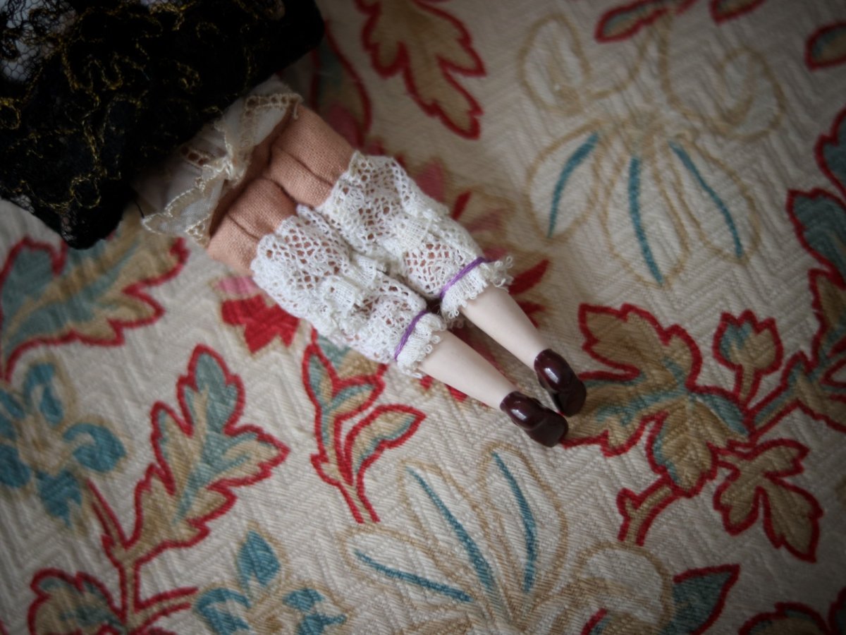 画像9: China Head Doll //6.5in (9)