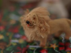 画像6: Wagner Handwork  小さな動物たちシリーズ/赤いリボンのクリスマスオーナメント / Wagner Künstlerschutz (6)