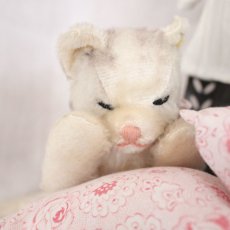 画像2: Antique Steiff Floppy Kitty (2)