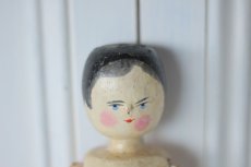 画像2: Wooden Peg Doll A (2)