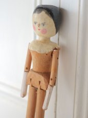 画像6: Wooden Peg Doll A (6)