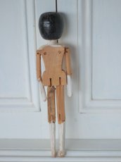 画像7: Wooden Peg Doll A (7)