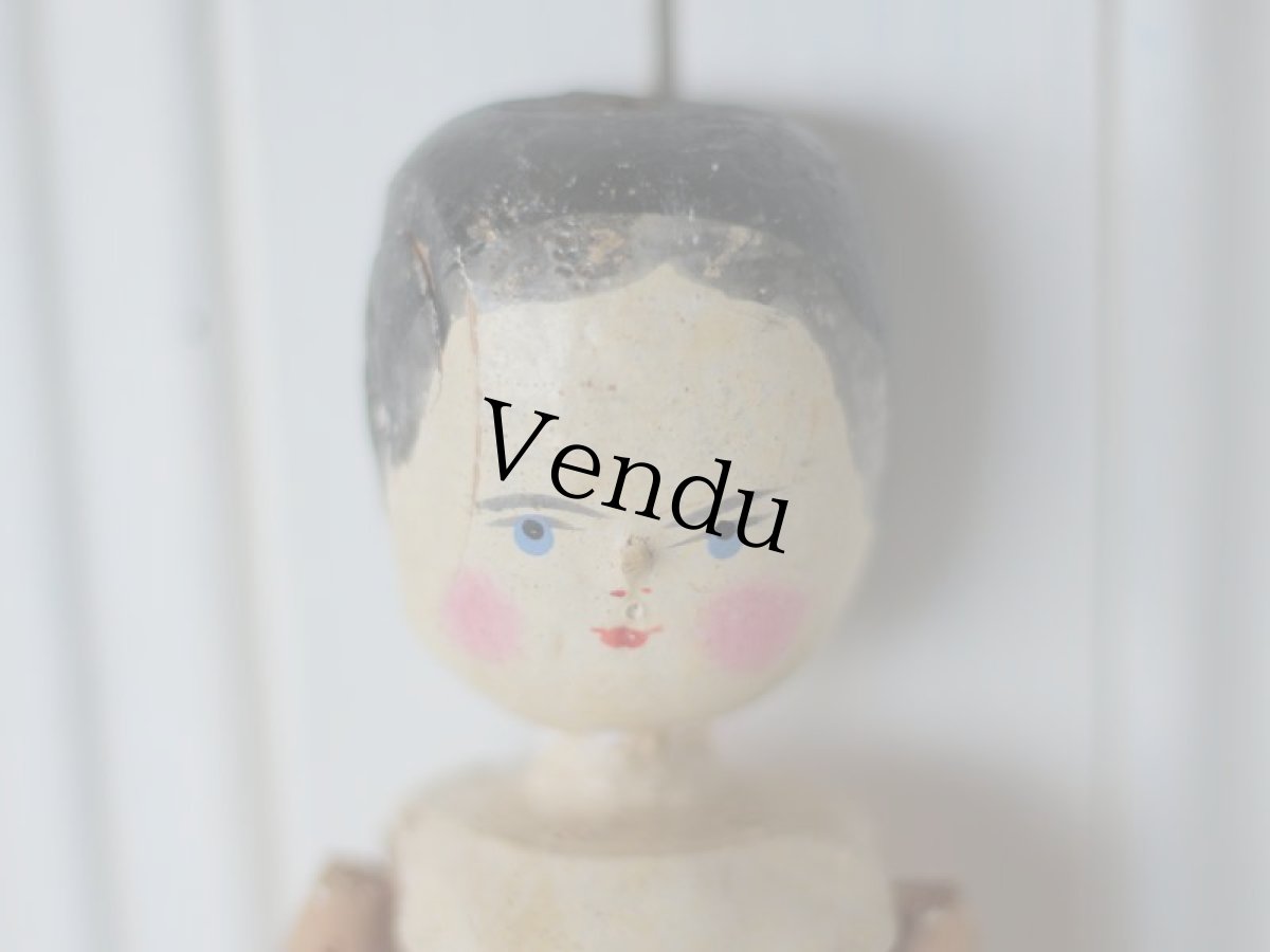 画像2: Wooden Peg Doll B (2)