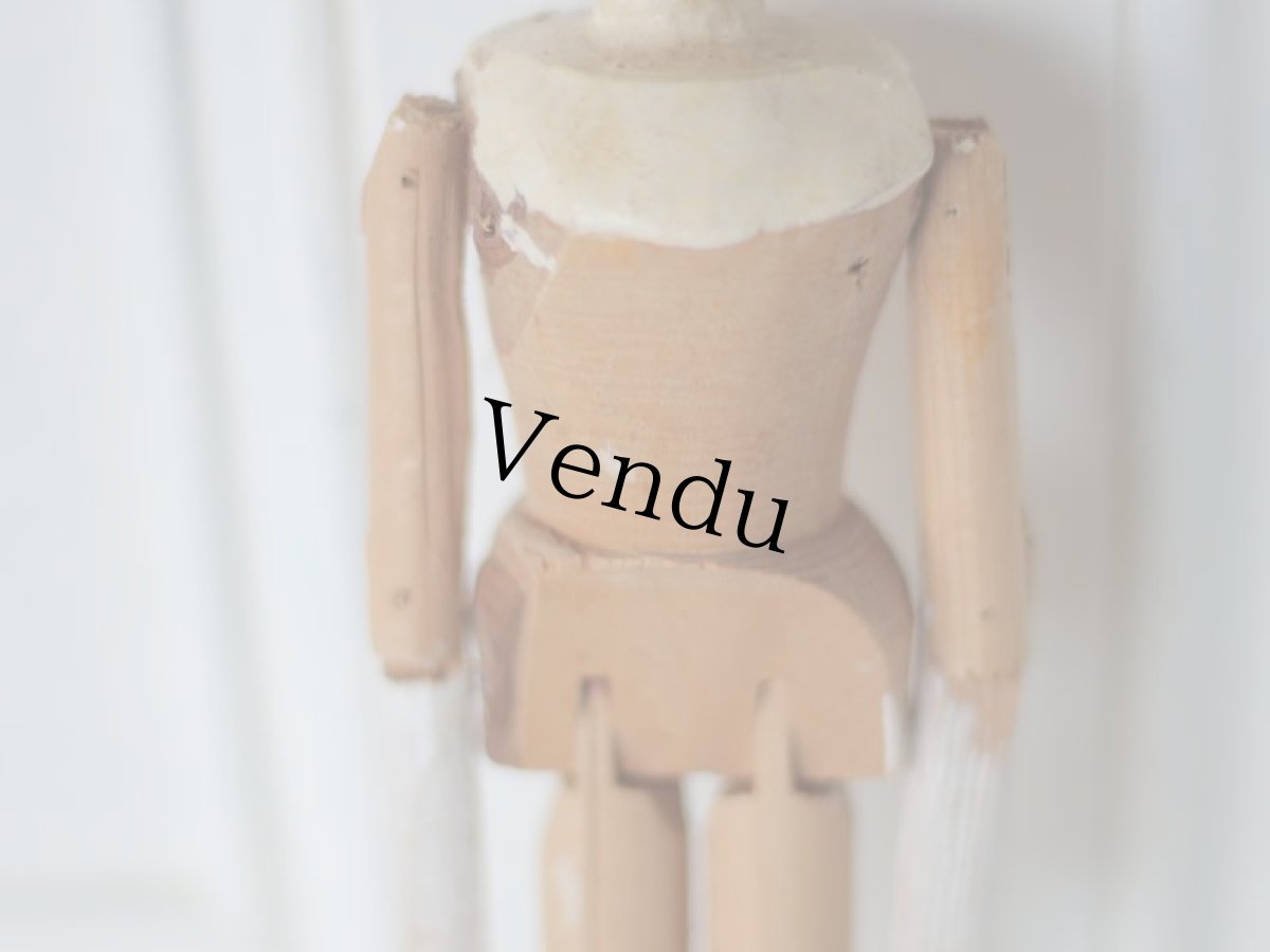 画像3: Wooden Peg Doll B (3)