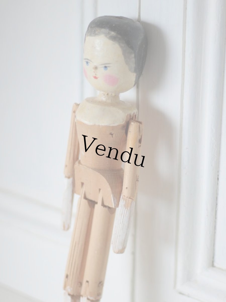 画像6: Wooden Peg Doll B (6)