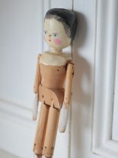 画像6: Wooden Peg Doll B (6)