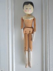 画像8: Wooden Peg Doll A (8)