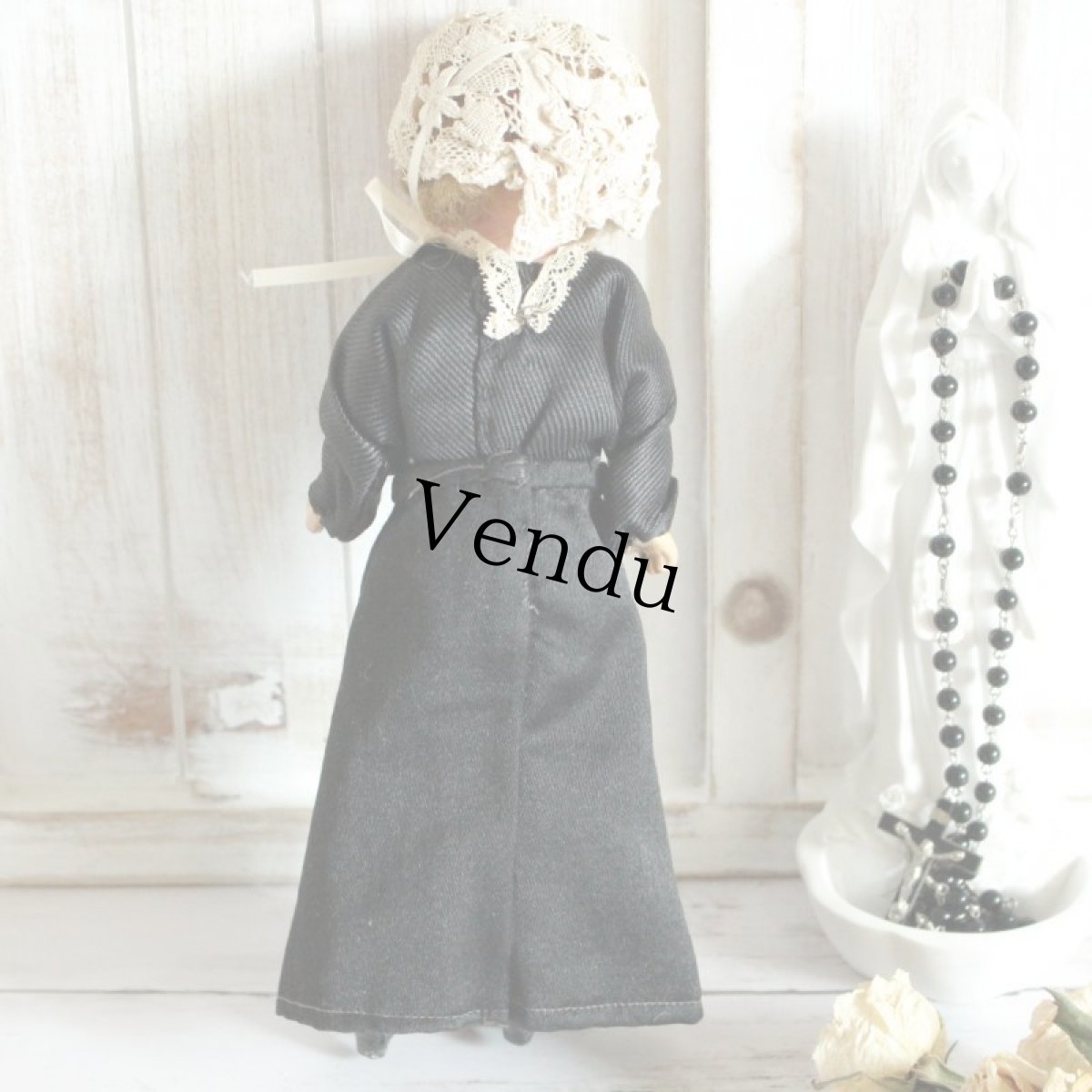 画像11: 修道女　Armand Marseille // Sleep eyes // 9in (11)