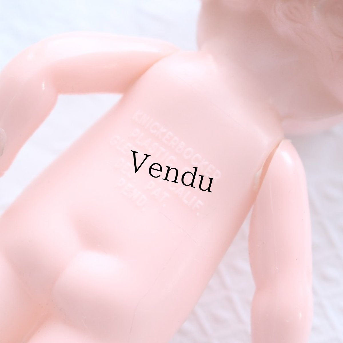 画像4: Knickerbockerちゃんペアー 箱入りセルロイドドール * (4)