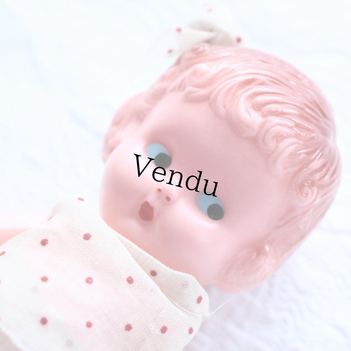 画像3: Knickerbockerブルーアイ＆ソックスのセルロイドドール ＊ (3)