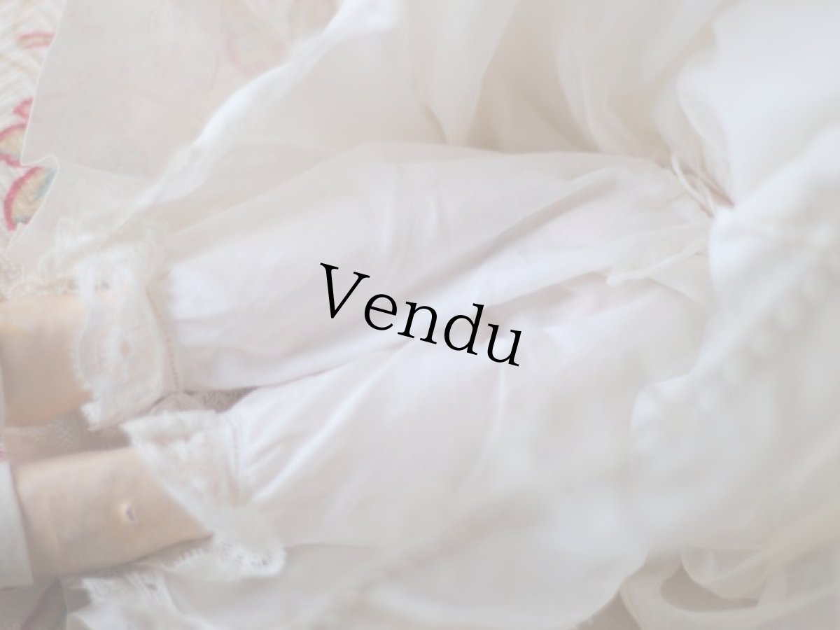 画像9: Kさま専用カートです。RARE!!French Bebe F.Gaultier Antique Doll//France (9)