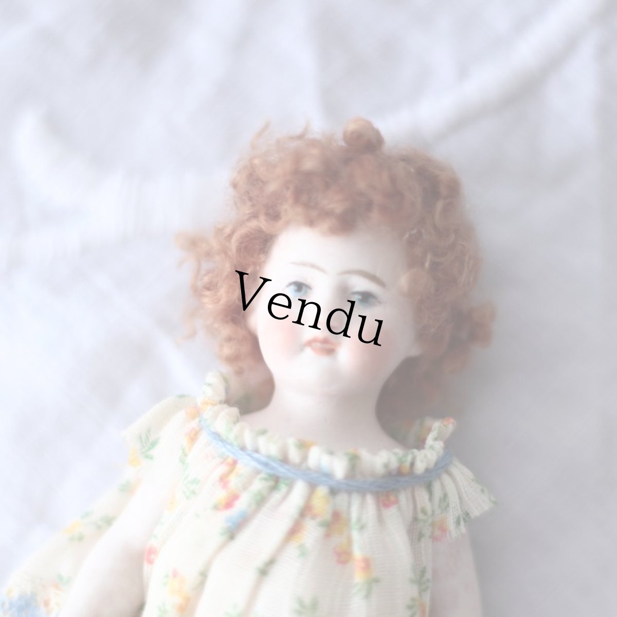 画像3: カールヘアの可愛いビスクドール ER08011811 (3)