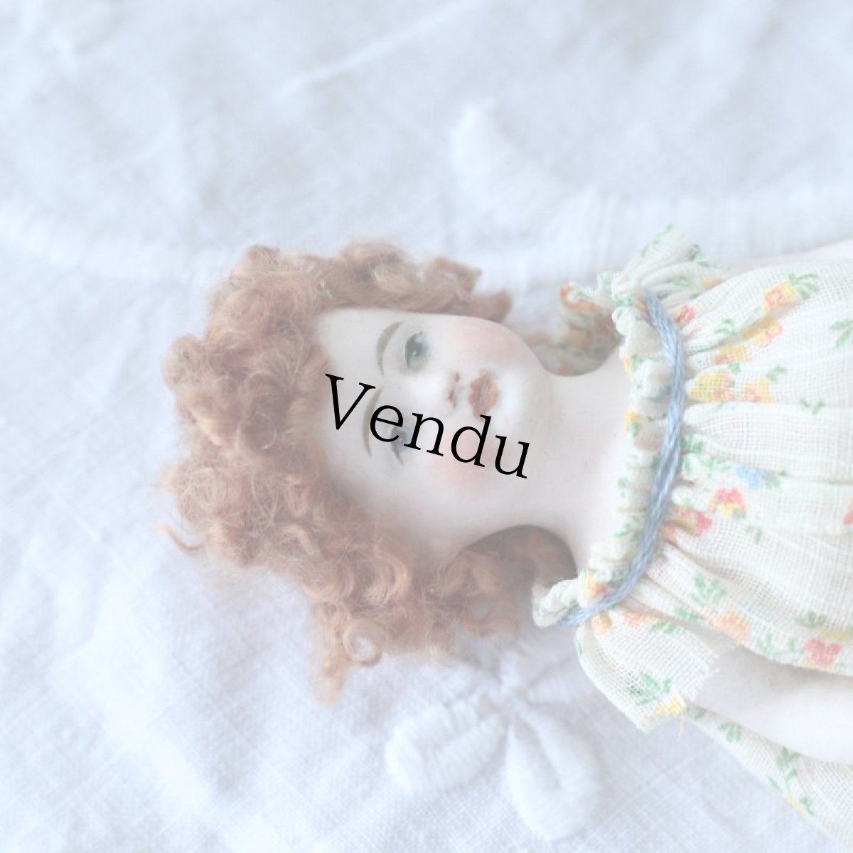 画像10: カールヘアの可愛いビスクドール ER08011811 (10)