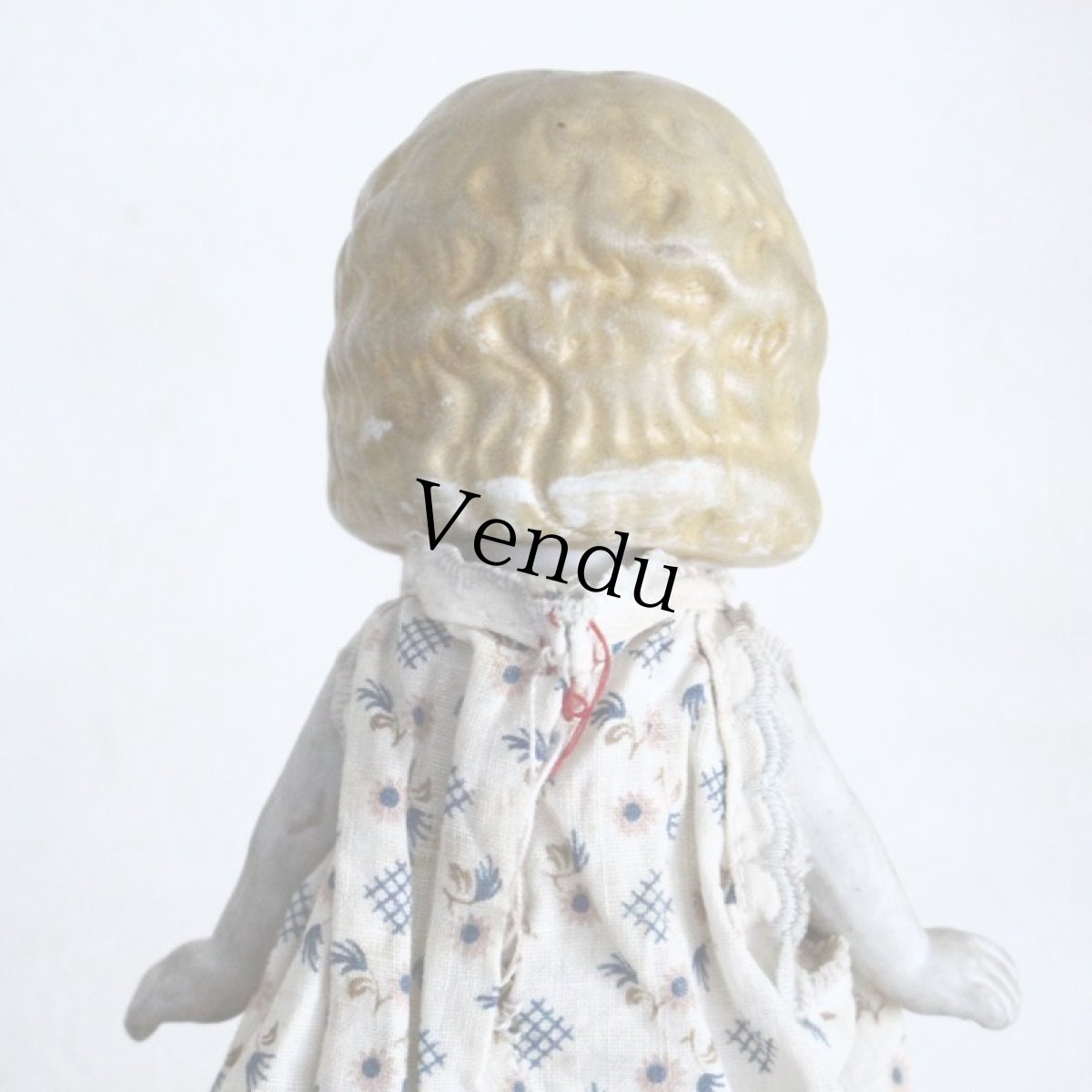 画像4: ブロンドカールのビスクドール (4)