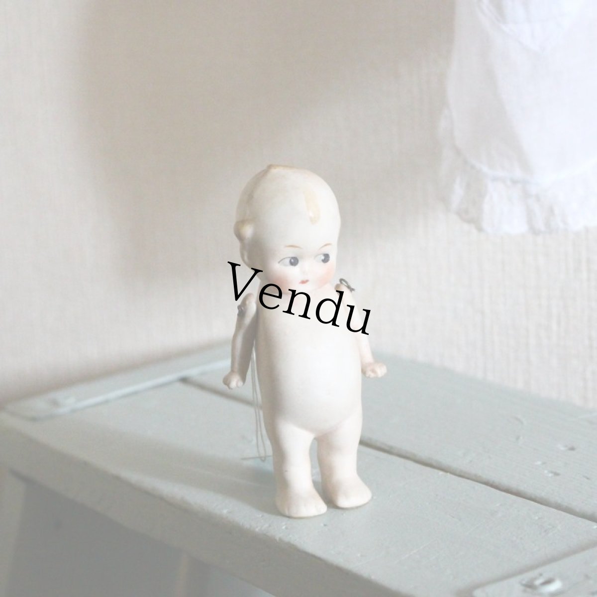 画像1: Kewpie Look bisque doll A (1)