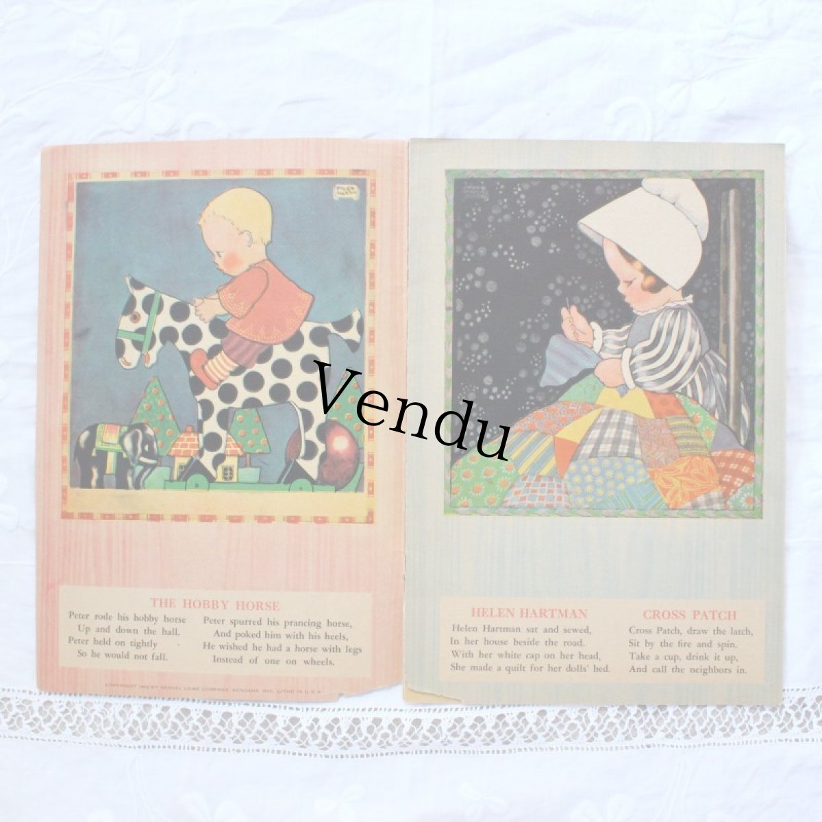 画像2: LinenFinish Chloe Preston/Nursery Rhymes for Children EVJ07020118 (2)