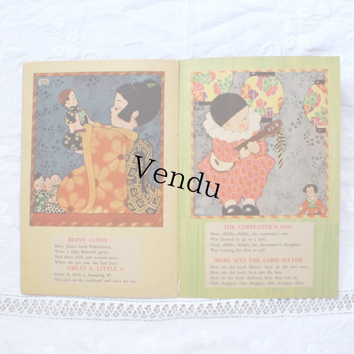 画像4: LinenFinish Chloe Preston/Nursery Rhymes for Children EVJ07020118 (4)