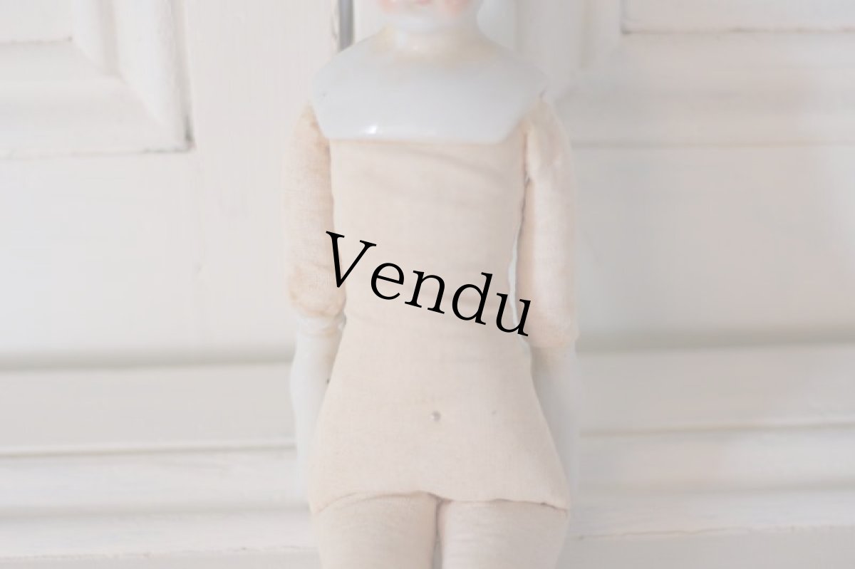 画像3: China head doll/チャイナヘッドドール//12-3/4in (3)