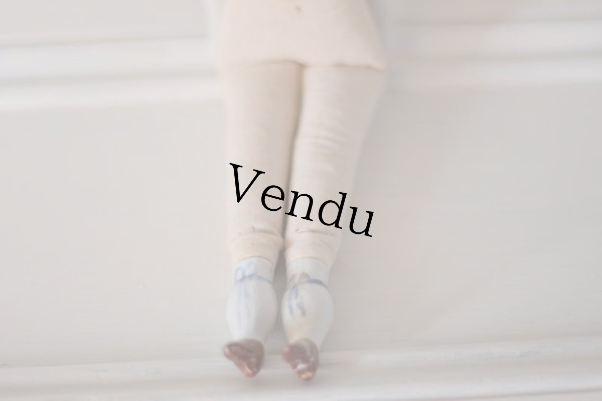 画像4: China head doll/チャイナヘッドドール//12-3/4in (4)