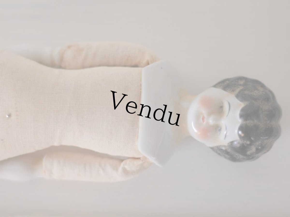 画像8: China head doll/チャイナヘッドドール//12-3/4in (8)