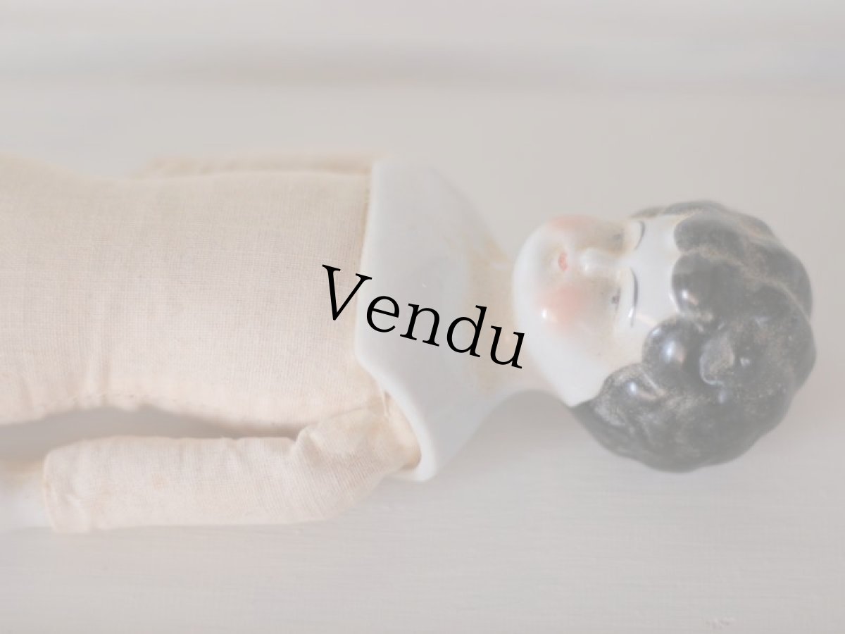 画像9: China head doll/チャイナヘッドドール//12-3/4in (9)