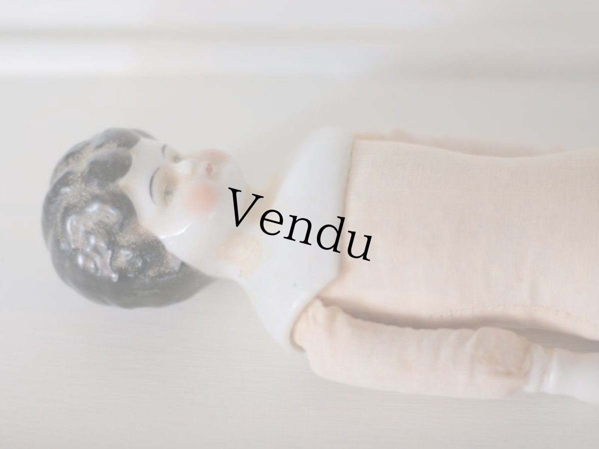 画像10: China head doll/チャイナヘッドドール//12-3/4in (10)