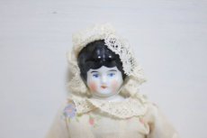 画像2: RARE!!Hertwig China head doll/Body print//チャイナヘッドドール// 9in (2)