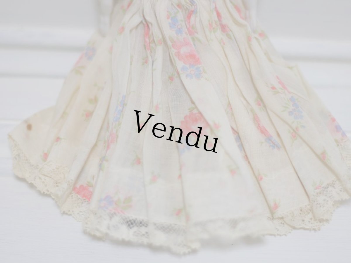 画像6: RARE!!Hertwig China head doll/Body print//チャイナヘッドドール// 9in (6)