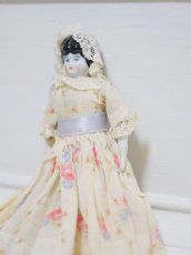 画像4: RARE!!Hertwig China head doll/Body print//チャイナヘッドドール// 9in (4)