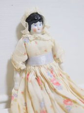 画像3: RARE!!Hertwig China head doll/Body print//チャイナヘッドドール// 9in (3)