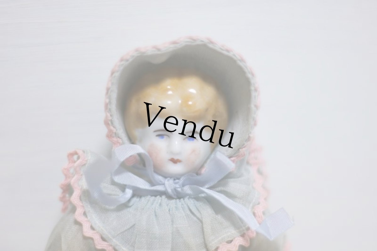 画像2: Rare!! Hertwig China head doll/チャイナヘッドドール// 8-1/4in (2)