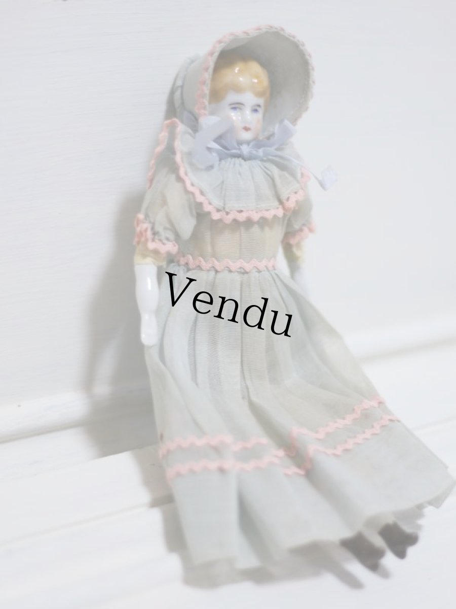 画像3: Rare!! Hertwig China head doll/チャイナヘッドドール// 8-1/4in (3)