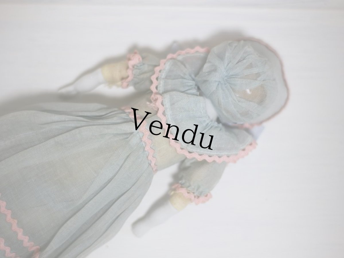 画像7: Rare!! Hertwig China head doll/チャイナヘッドドール// 8-1/4in (7)