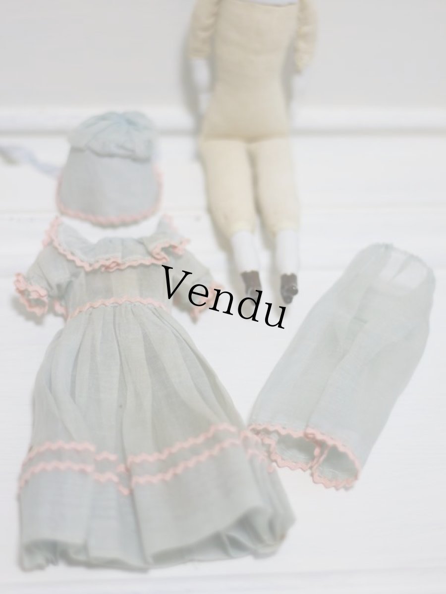 画像11: Rare!! Hertwig China head doll/チャイナヘッドドール// 8-1/4in (11)