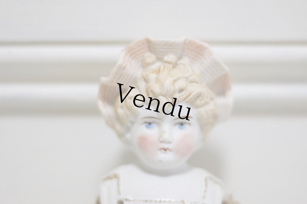 画像2: Rare!! Hertwig China head doll/チャイナヘッドドール// E //12in (2)
