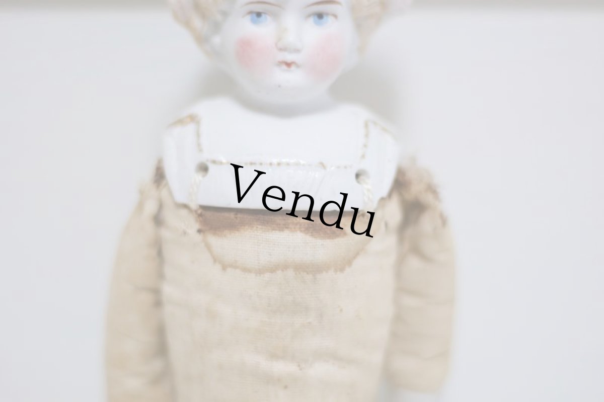 画像3: Rare!! Hertwig China head doll/チャイナヘッドドール// E //12in (3)