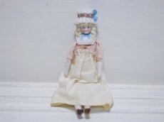 画像1: Rare!! Hertwig China head doll//Pink body//チャイナヘッドドール// G //8in (1)