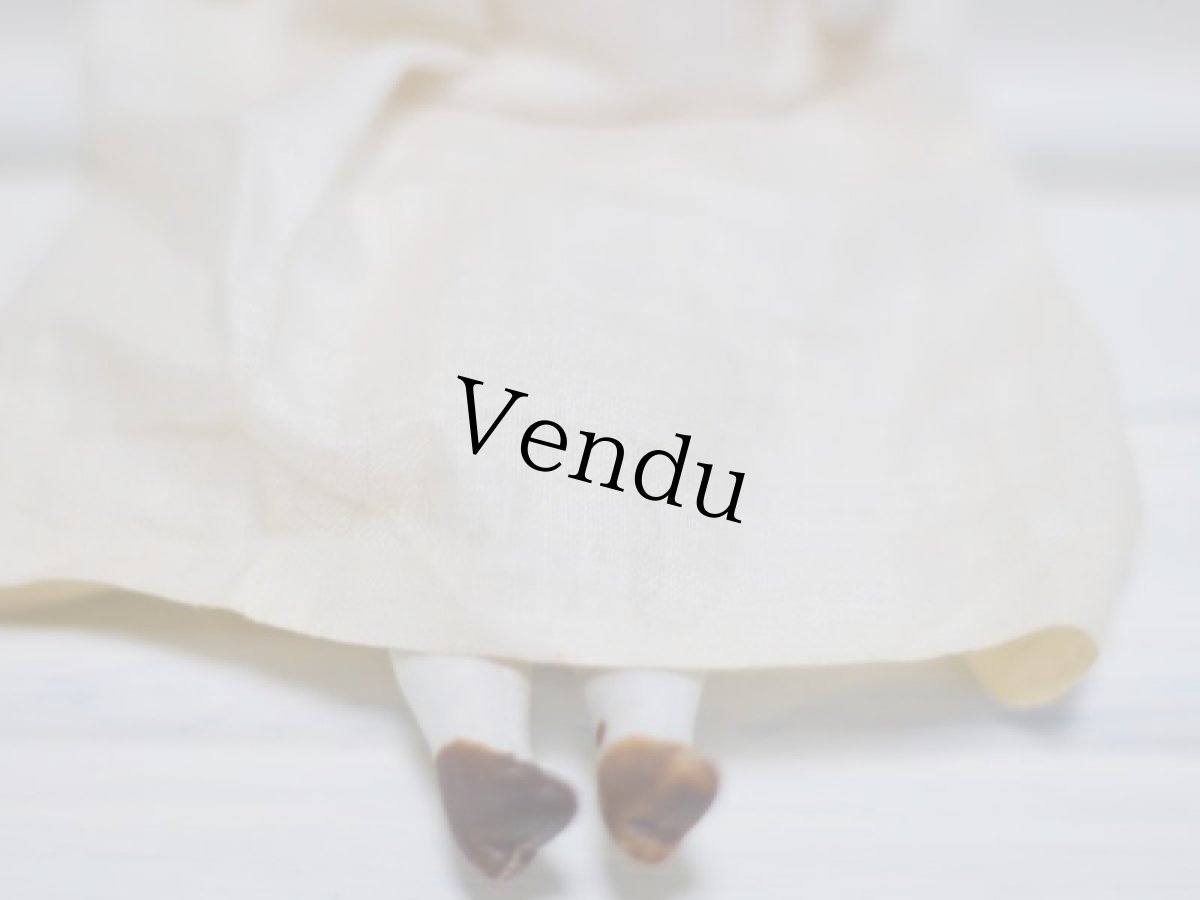 画像5: Rare!! Hertwig China head doll//Pink body//チャイナヘッドドール// G //8in (5)