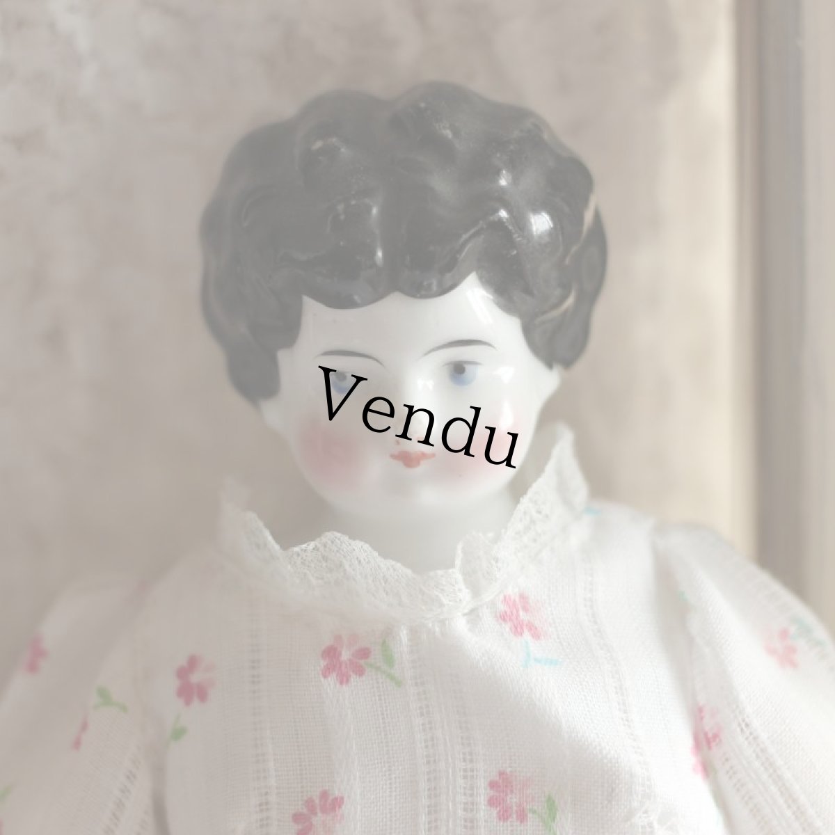 画像2: 28cm チャイナヘッドドール 024 (2)