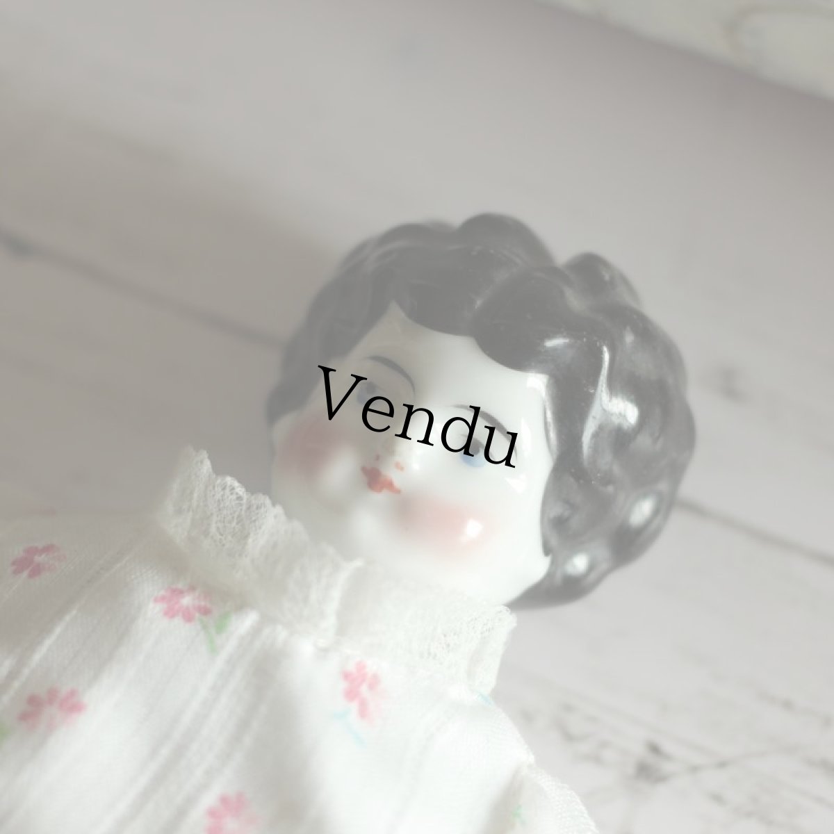 画像6: 28cm チャイナヘッドドール 024 (6)