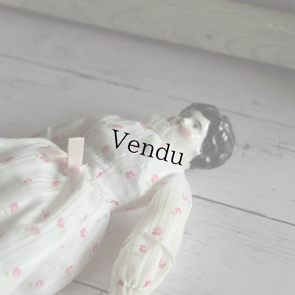 画像9: 28cm チャイナヘッドドール 024 (9)