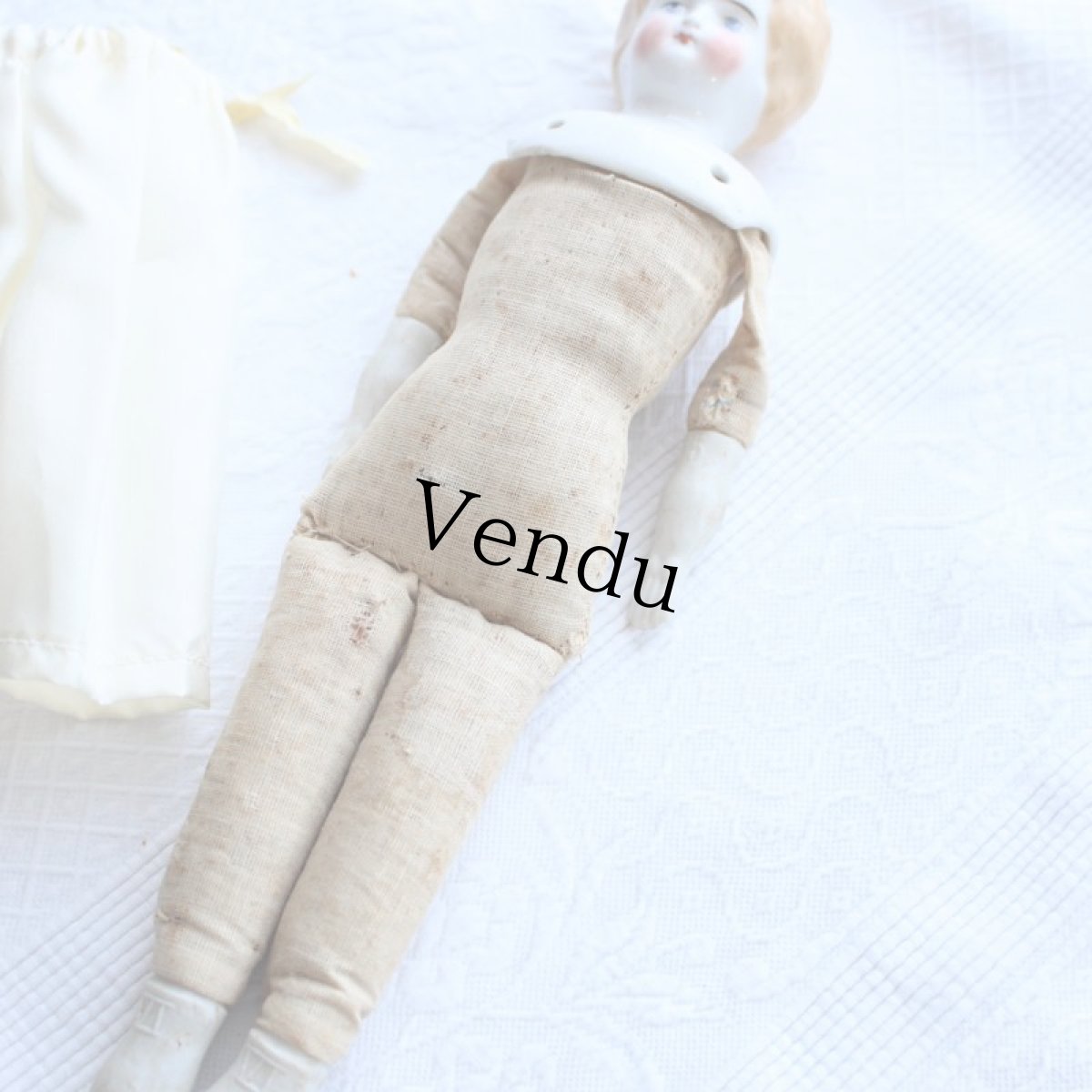 画像8: ブロンドチャイナヘッドドール EK08111801 (8)