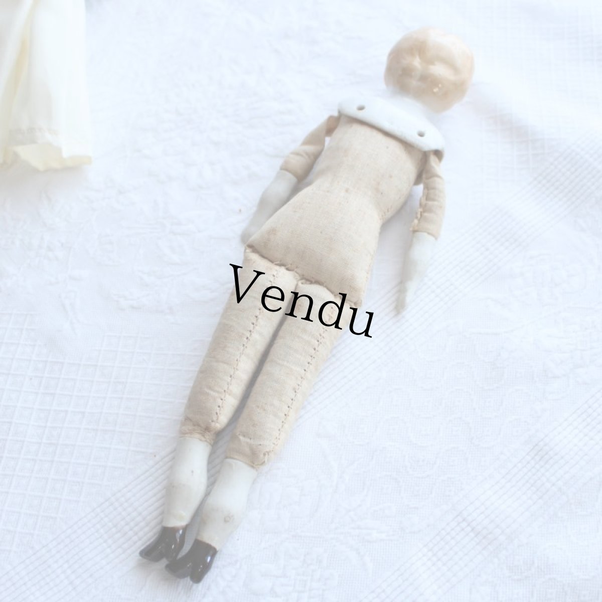 画像10: ブロンドチャイナヘッドドール EK08111801 (10)